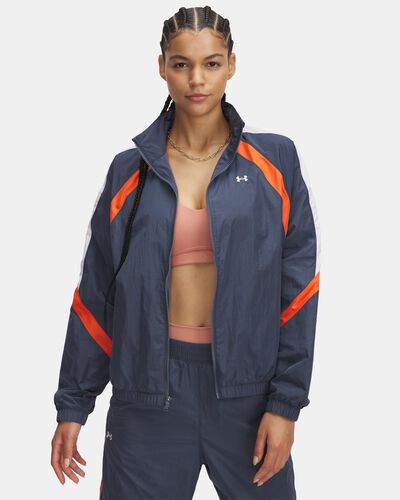 Women's UA Icon Crinkle Track Jacket