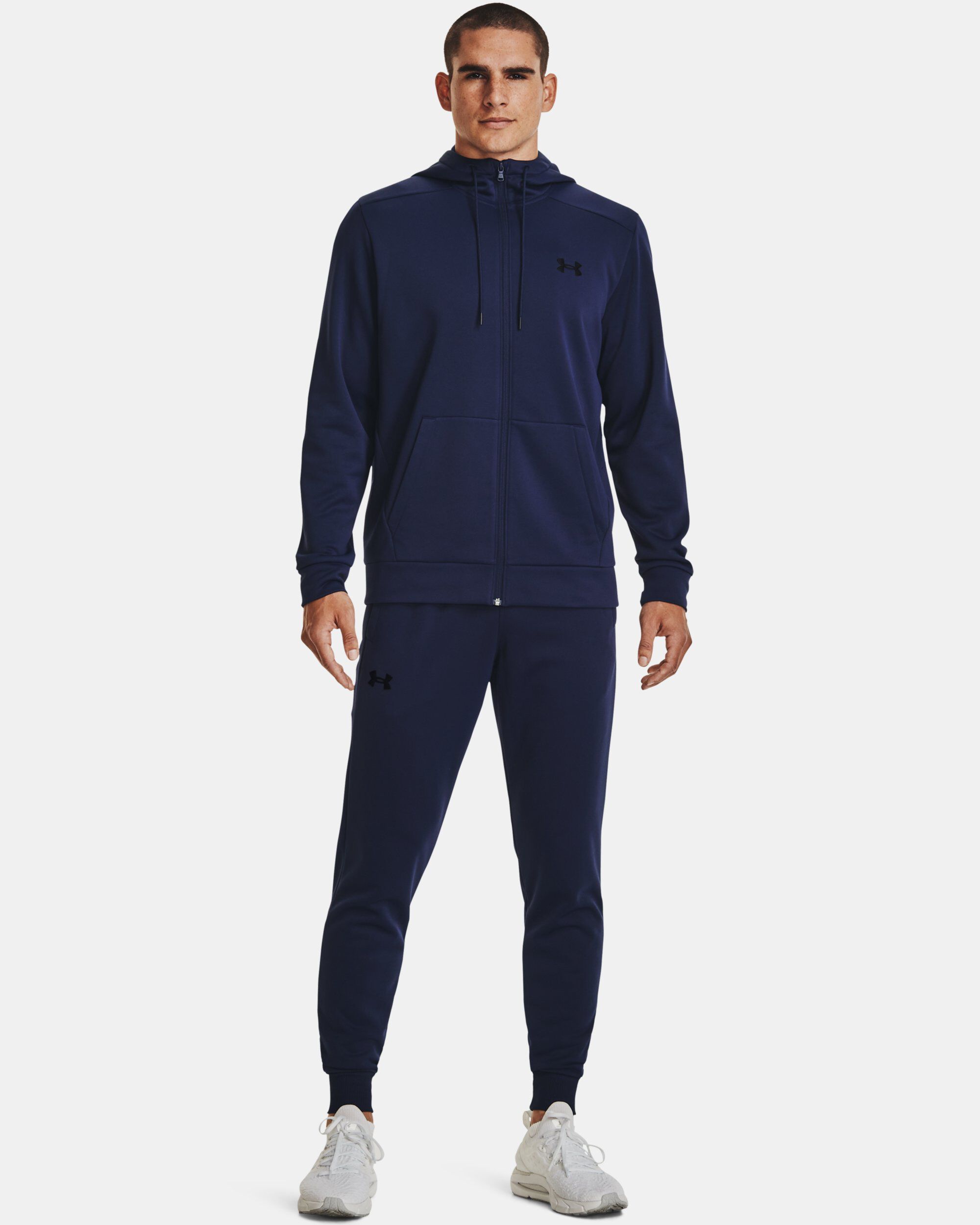 Buy UA Armour Fleece Joggers Blue in Dubai UAE Under Armour