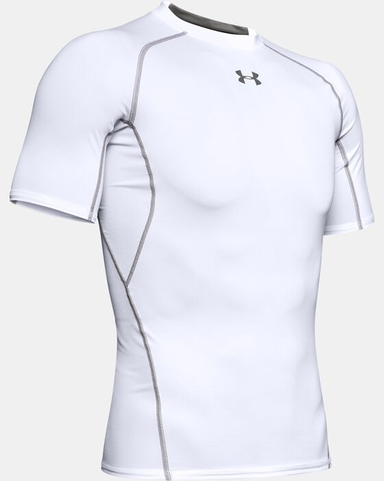 Men's UA HeatGear® Armour Short Sleeve Compression Shirt image number 4