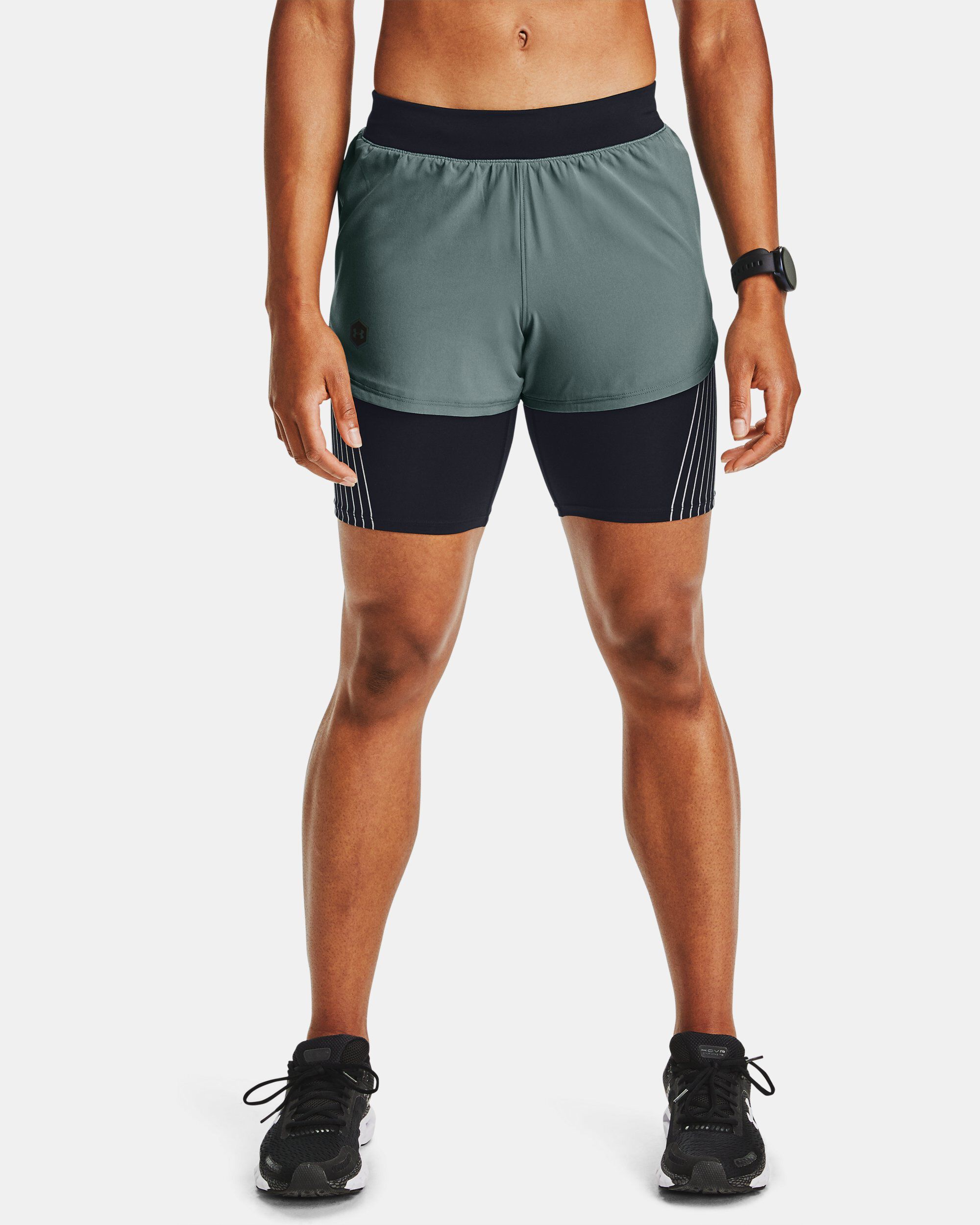 Under armour 2 shop in 1 shorts