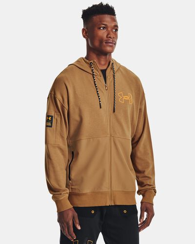 Men's UA Rival Terry Scribble Full-Zip