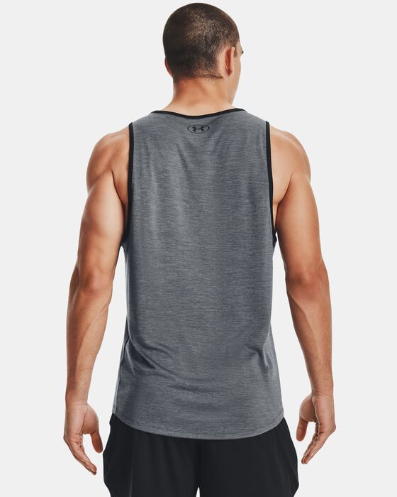 Shop Under Armour UA Tech™ Men's Tank Top Grey in Dubai, UAE