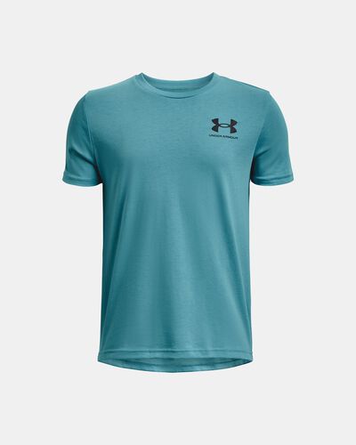 Boys' UA Sportstyle Left Chest Short Sleeve