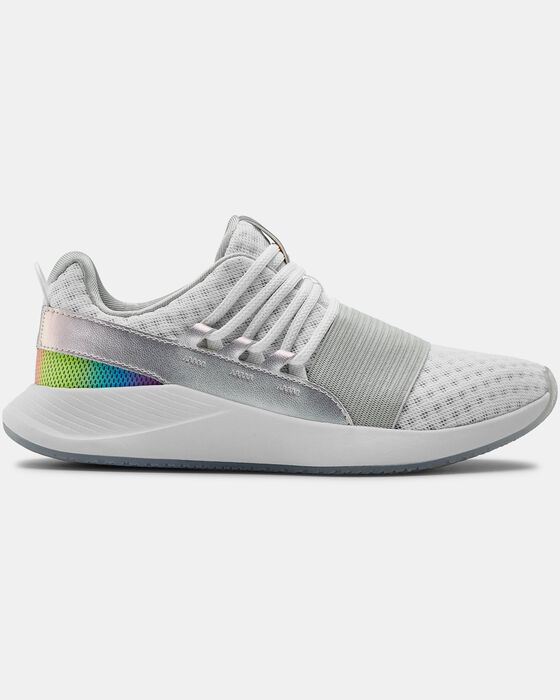 Women's UA Charged Breathe Iridescent Sportstyle Shoes image number 0