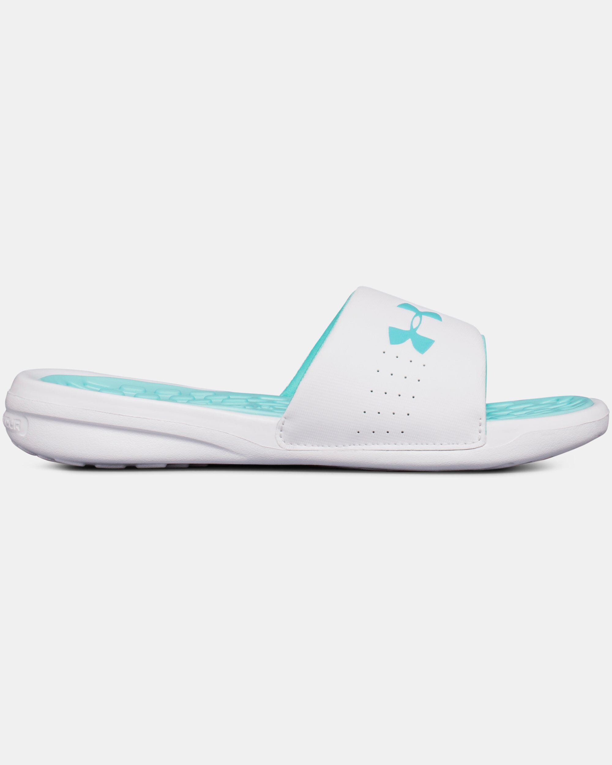 Under armour playmaker slides womens sale