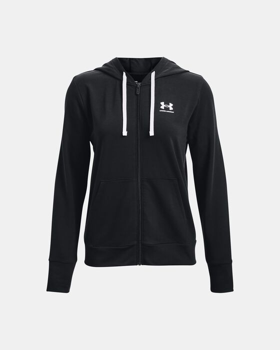 Women's UA Rival Terry Full-Zip Hoodie image number 0