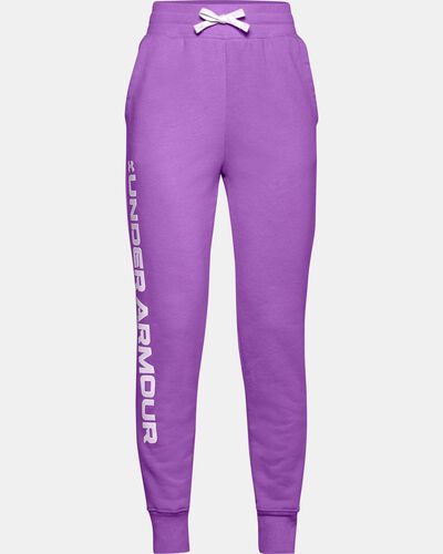 Girls' UA Rival Fleece Joggers