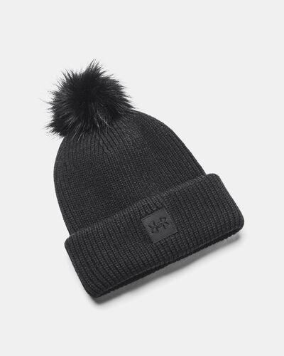 Women's ColdGear® Infrared Halftime Ribbed Pom Beanie