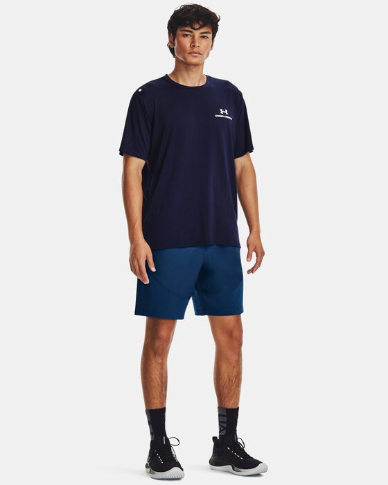 Men's UA Unstoppable Hybrid Shorts image number 2