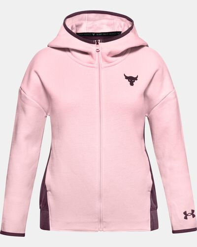 Girls' Project Rock Charged Cotton® Fleece Full Zip