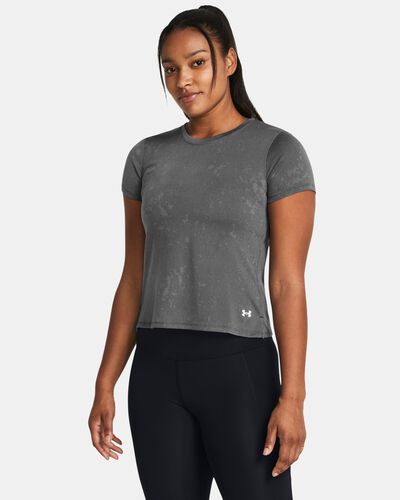 Women's UA Launch Splatter Short Sleeve