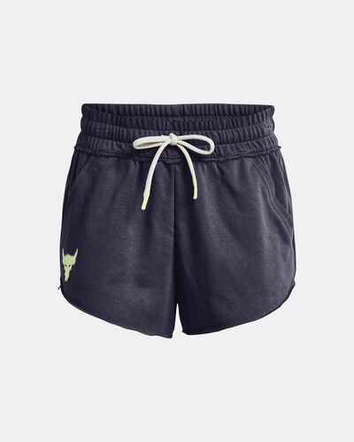 Women's Project Rock Rival Terry Disrupt Shorts