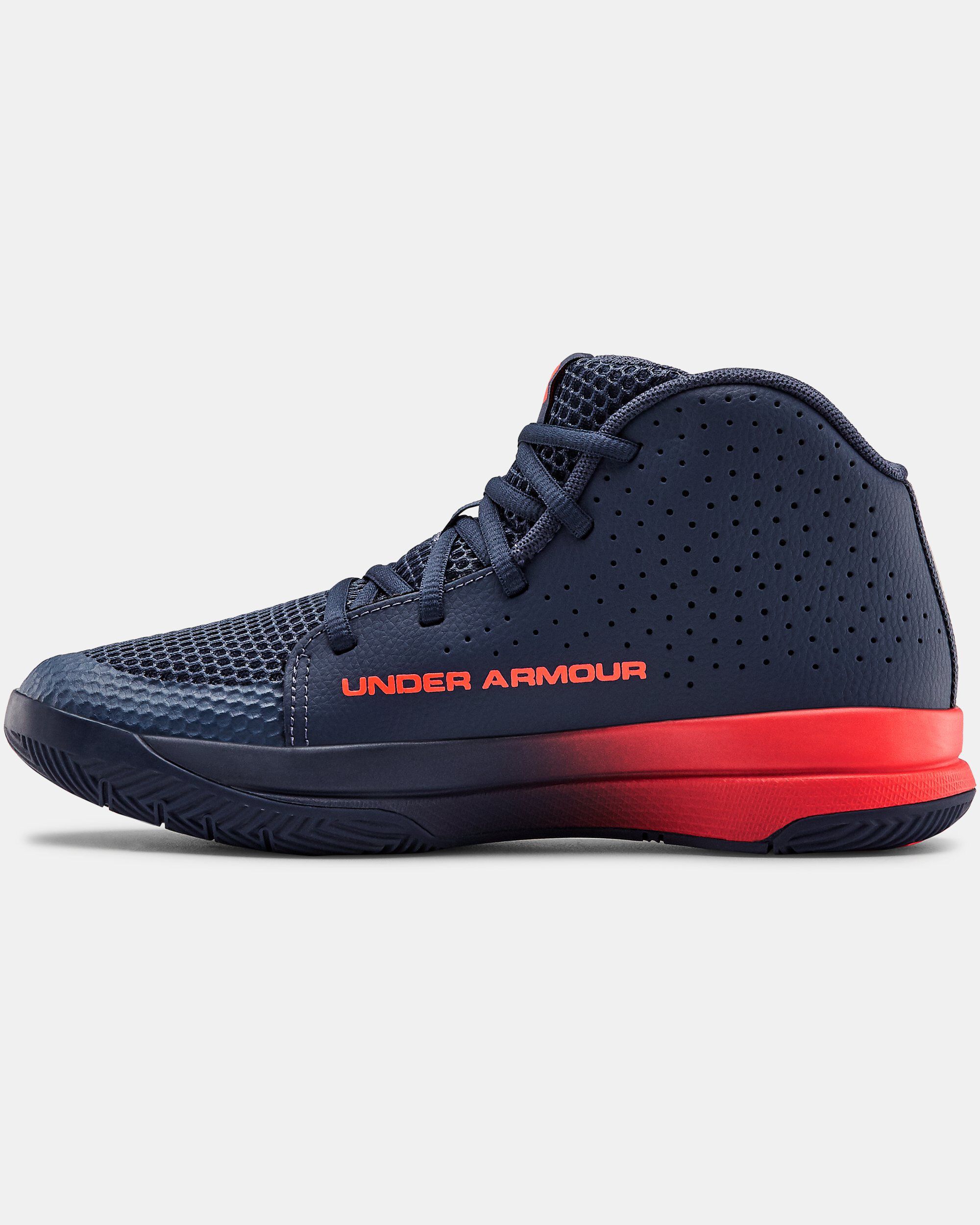 Grade School UA Jet 2019 Basketball Shoes