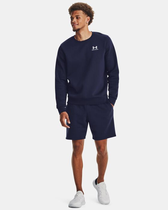 Men's UA Essential Fleece Shorts image number 2