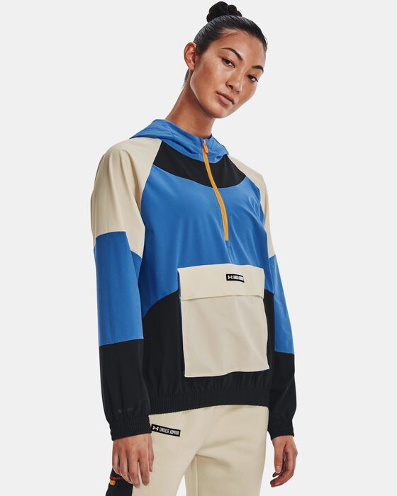 Women's UA Woven Anorak Jacket image number 0