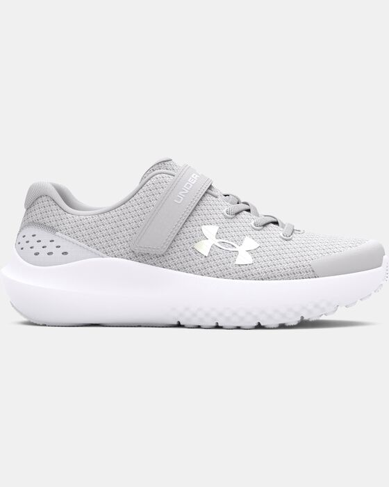 Girls' Pre-School UA Surge 4 AC Running Shoes image number 0