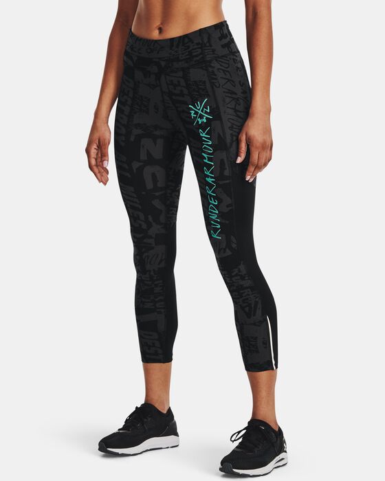 Shop Under Armour Women's UA Destroy All Miles Ankle Tights Black