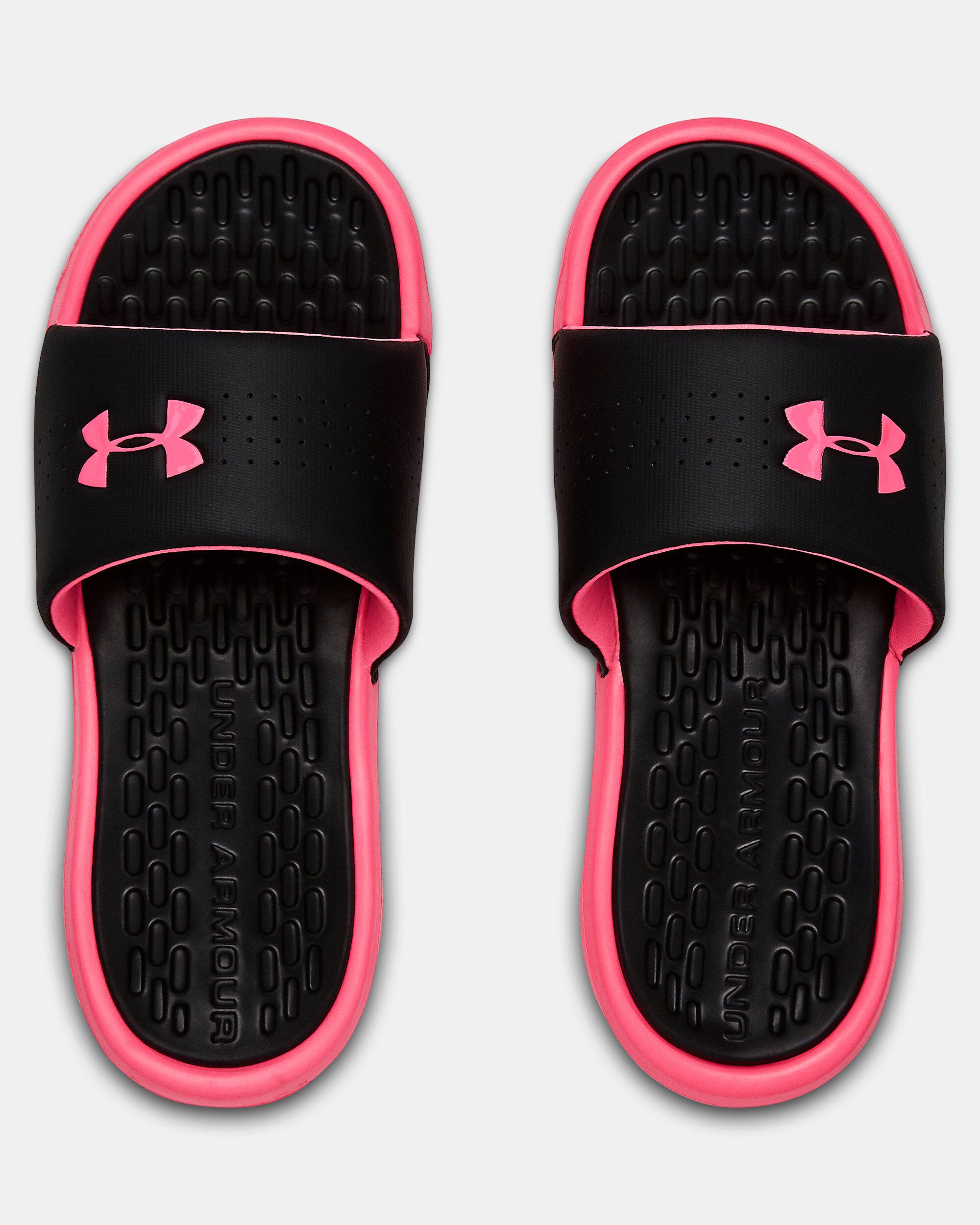 Buy Women s UA Playmaker Fixed Strap Slides White in Dubai UAE Under Armour