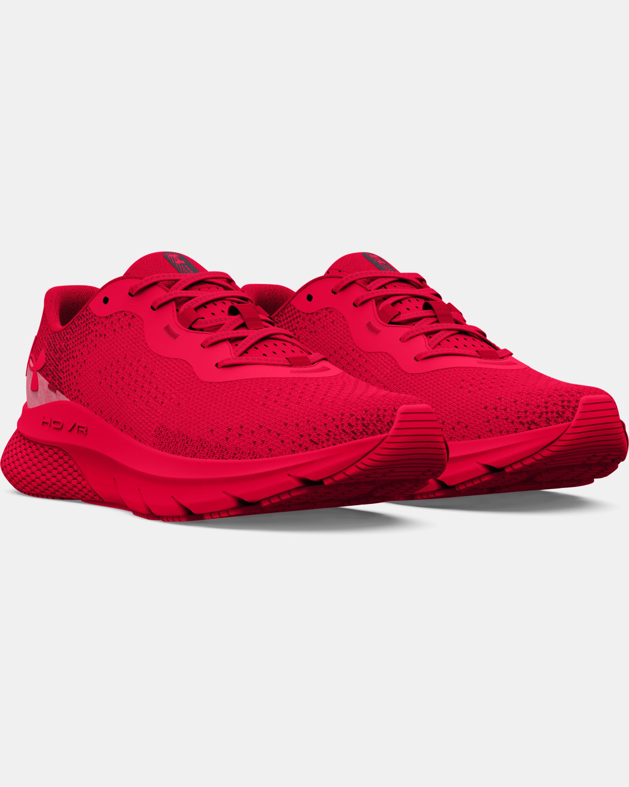 Under armour red running shoes hot sale