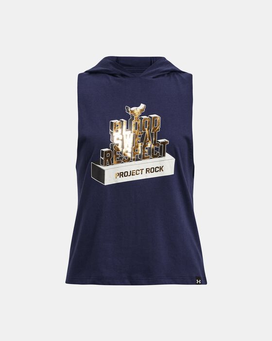 Girls' Project Rock Sleeveless Hoodie image number 0
