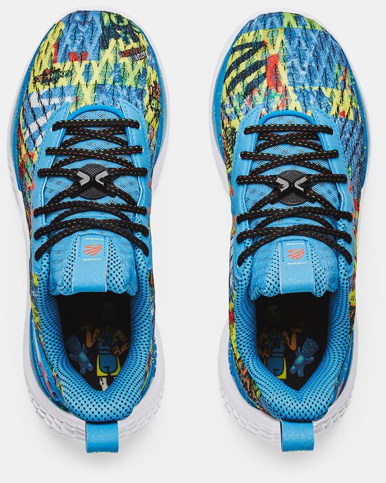 Unisex Curry Flow 10 'Sour Then Sweet' Basketball Shoes image number 2