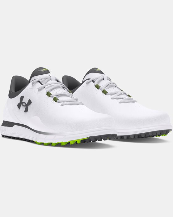 Men's UA Drive Fade Spikeless Golf Shoes image number 3