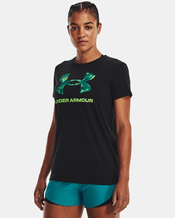 Women's UA Rival Logo Short Sleeve image number 0