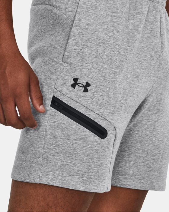 Men's UA Unstoppable Fleece Shorts image number 3