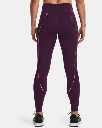 Women's UA RUSH™ No-Slip Waistband Scallop Full-Length Leggings