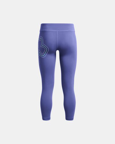 Girls' UA Motion Branded Ankle Leggings