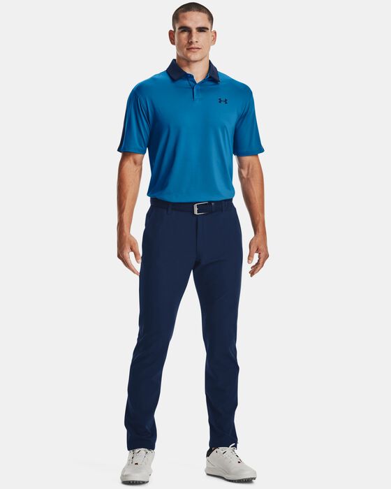 Men's UA T2G Blocked Polo image number 2