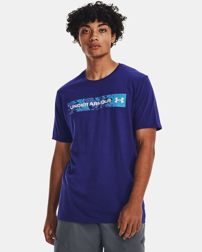 Men's UA Camo Chest Stripe Short Sleeve