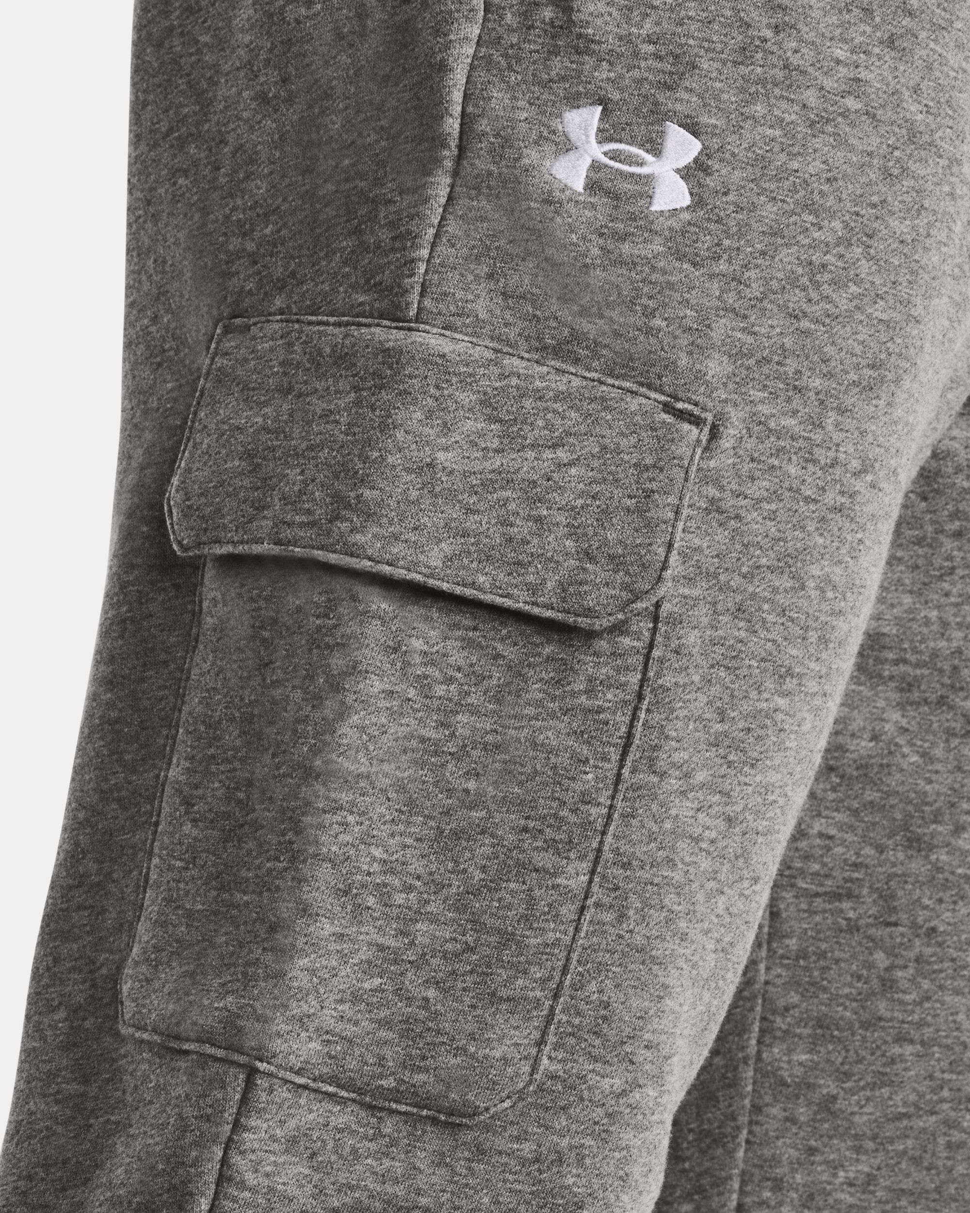 Under armour fleece training jogger pants grey online