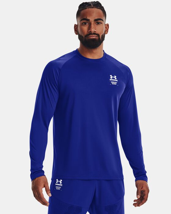 Men's UA ArmourPrint Long Sleeve image number 0