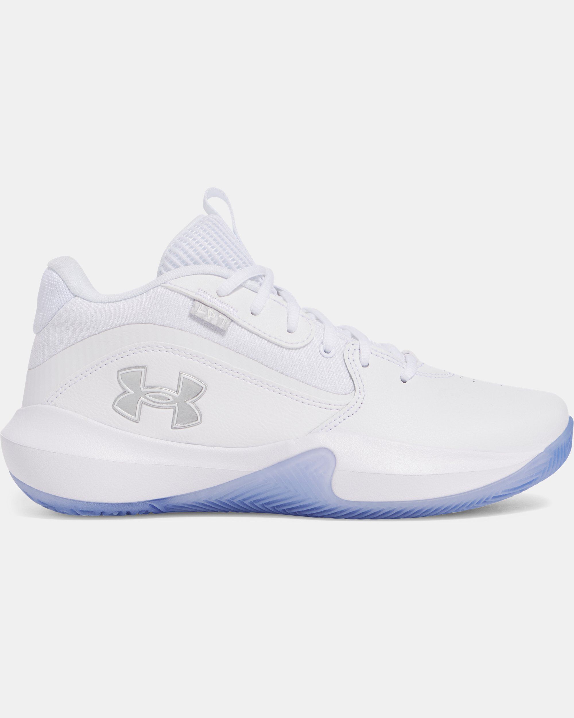 all white under armour basketball shoes