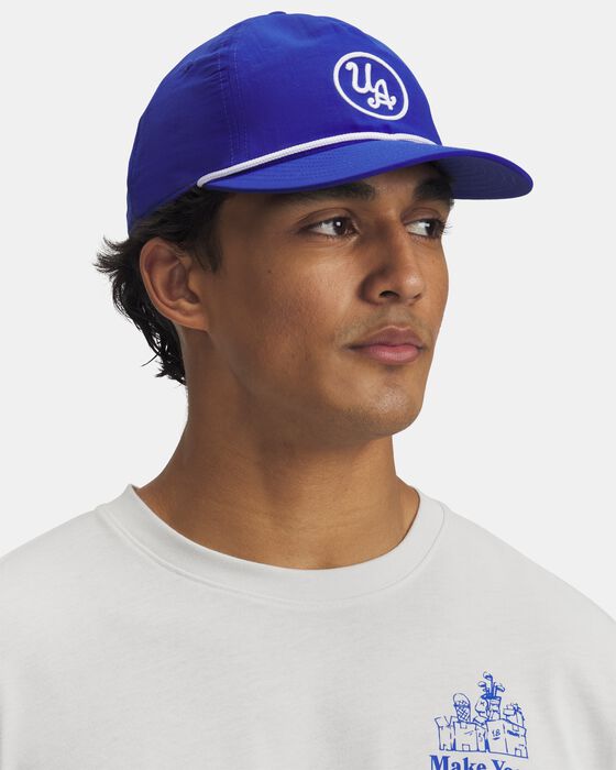 Men's UA Drive 5-Panel Snapback Cap image number 2