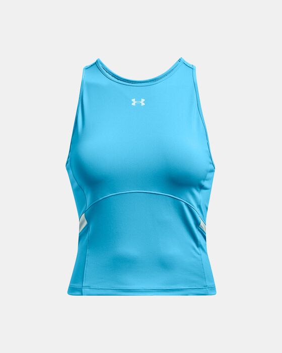 Shop Under Armour Armour Mesh Women's Tank Top Blue in Dubai, UAE