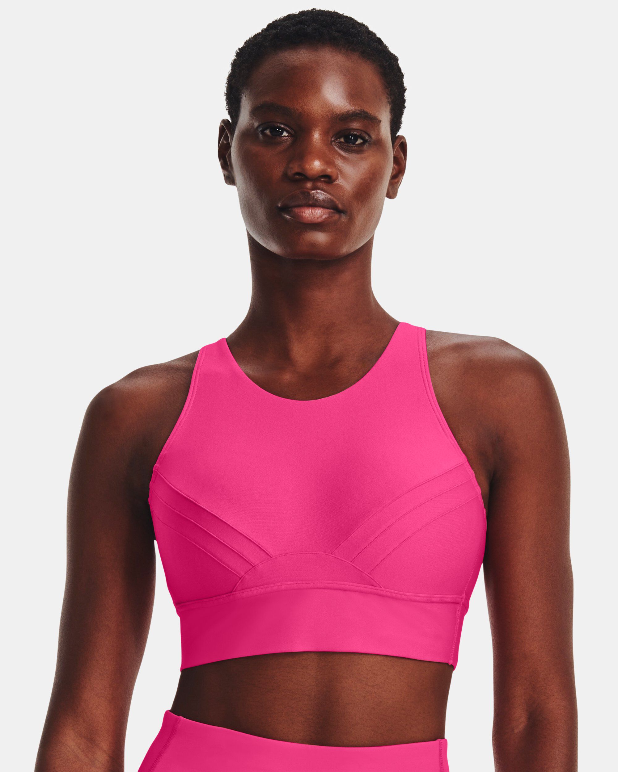 Bright pink sports hot sale bra
