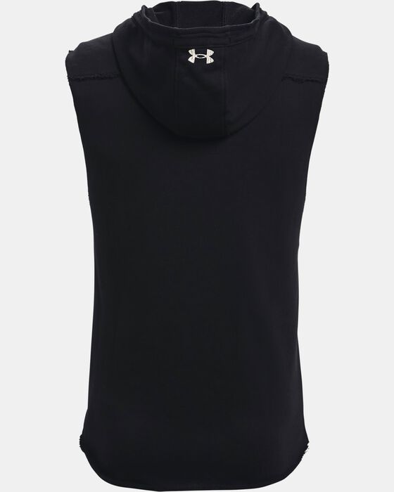 Men's Project Rock Terry Sleeveless Hoodie image number 5