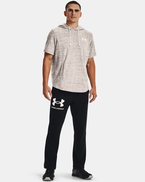 Men's UA Rival Terry Short Sleeve Hoodie image number 2
