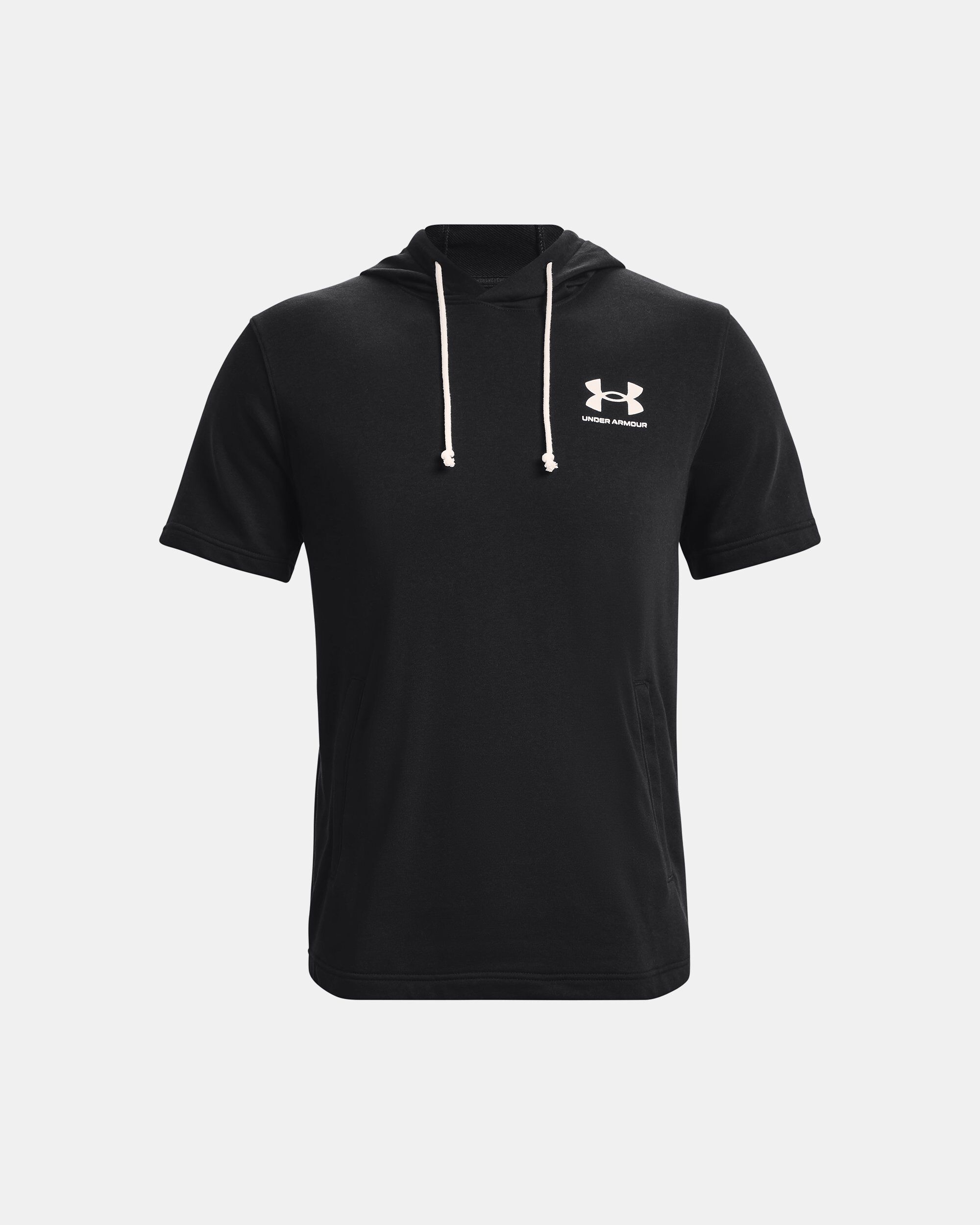 Men's ua sportstyle terry short sleeve hoodie discount