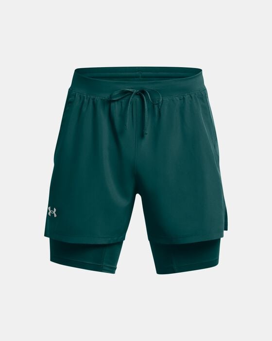 Men's UA Launch 2-in-1 5" Shorts image number 4