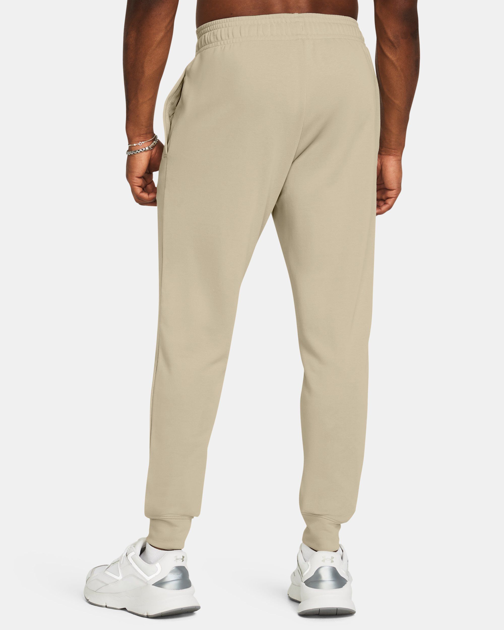 Buy Men s UA Rival Terry Joggers Beige in Dubai UAE Under Armour
