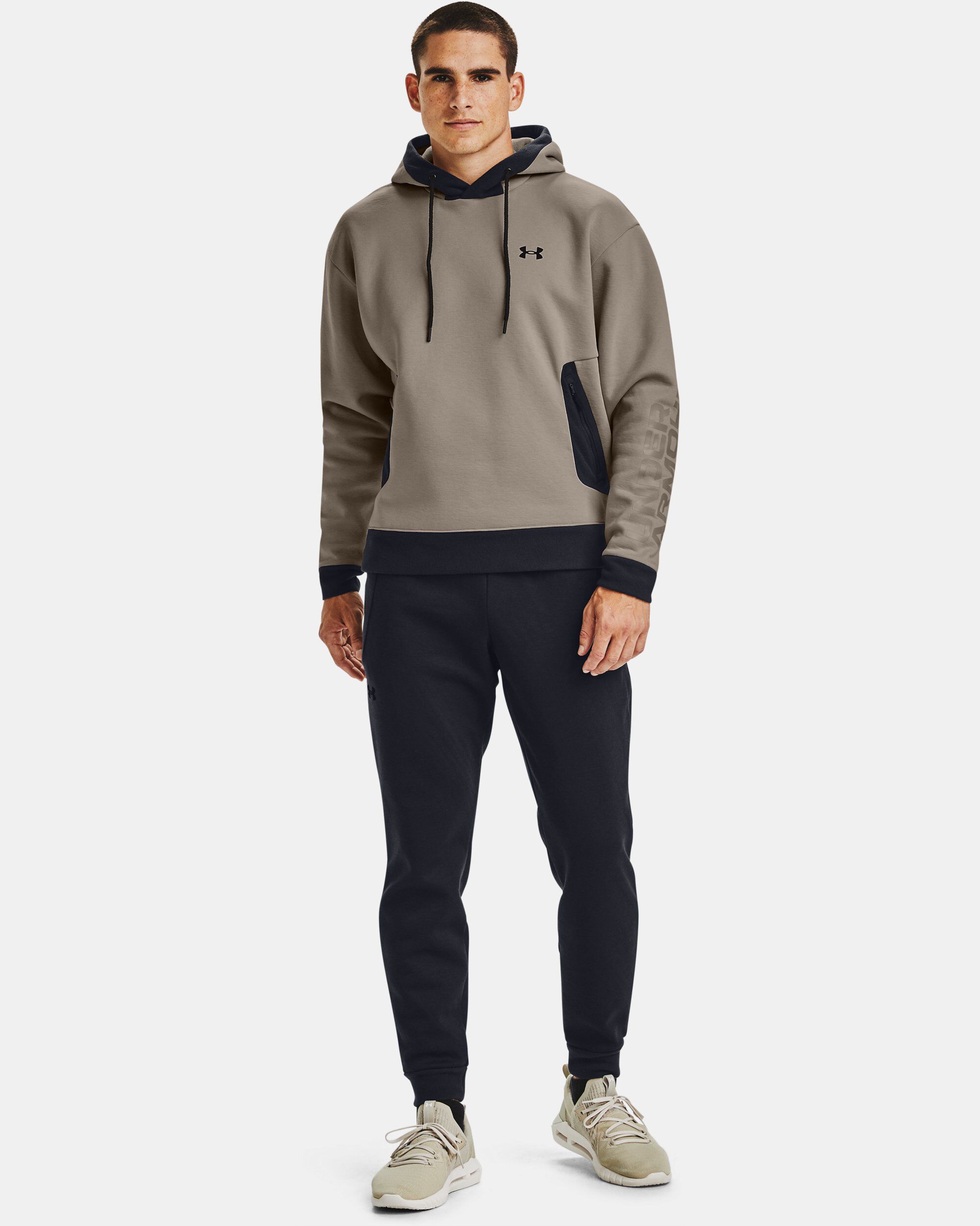 Buy Men s UA RECOVER Fleece Pants Black in Dubai UAE Under Armour