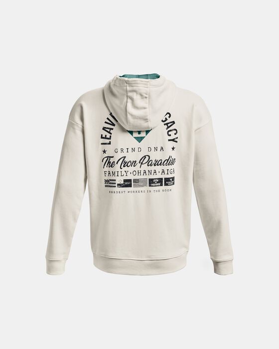 Men's Project Rock Heavyweight Terry Full-Zip image number 5