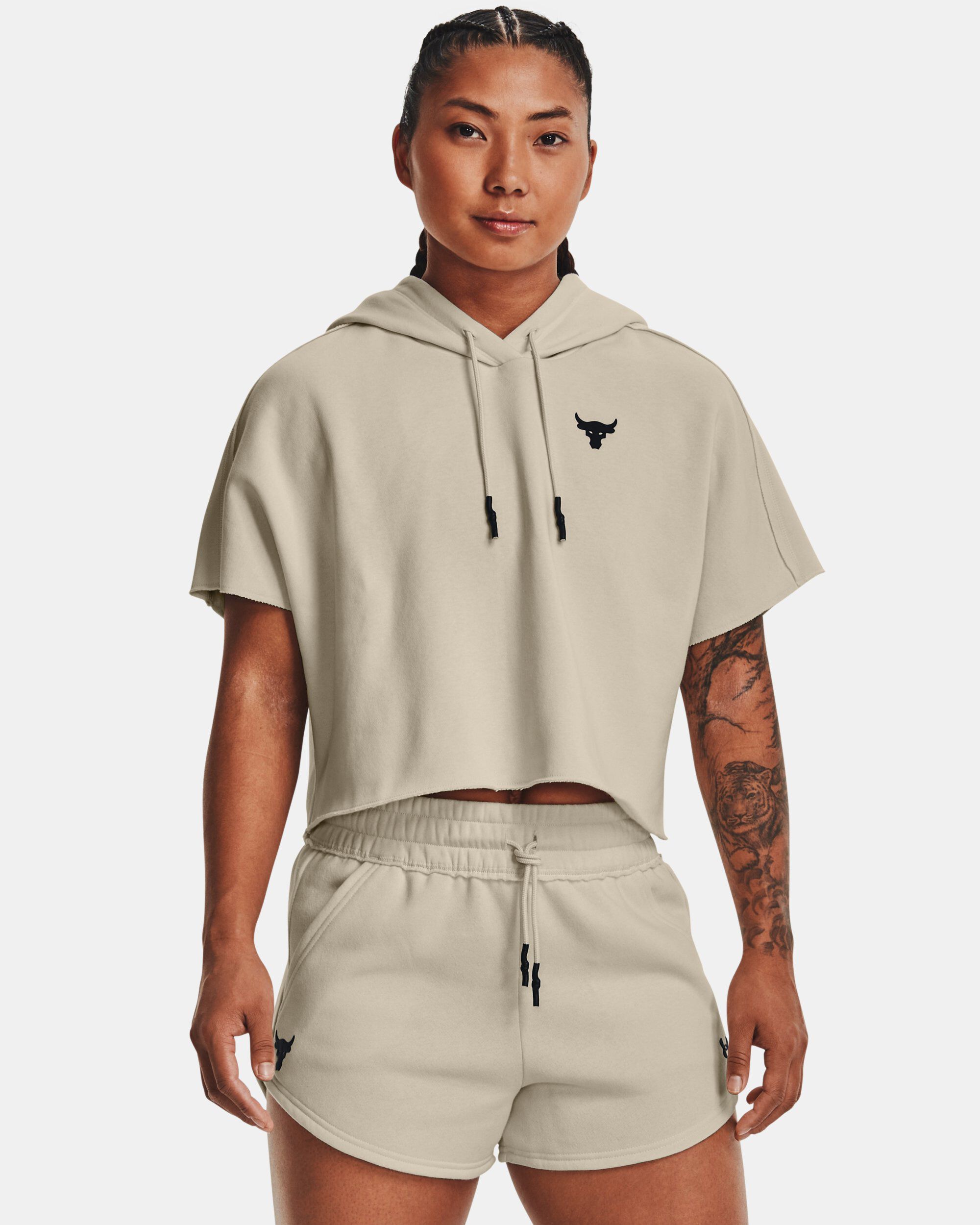 Adidas short new arrivals sleeve hoodie womens