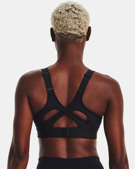 Women's UA Infinity High Crossover Sports Bra image number 1