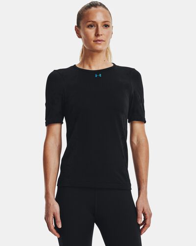 Women's UA RUSH™ HeatGear® Seamless Short Sleeve