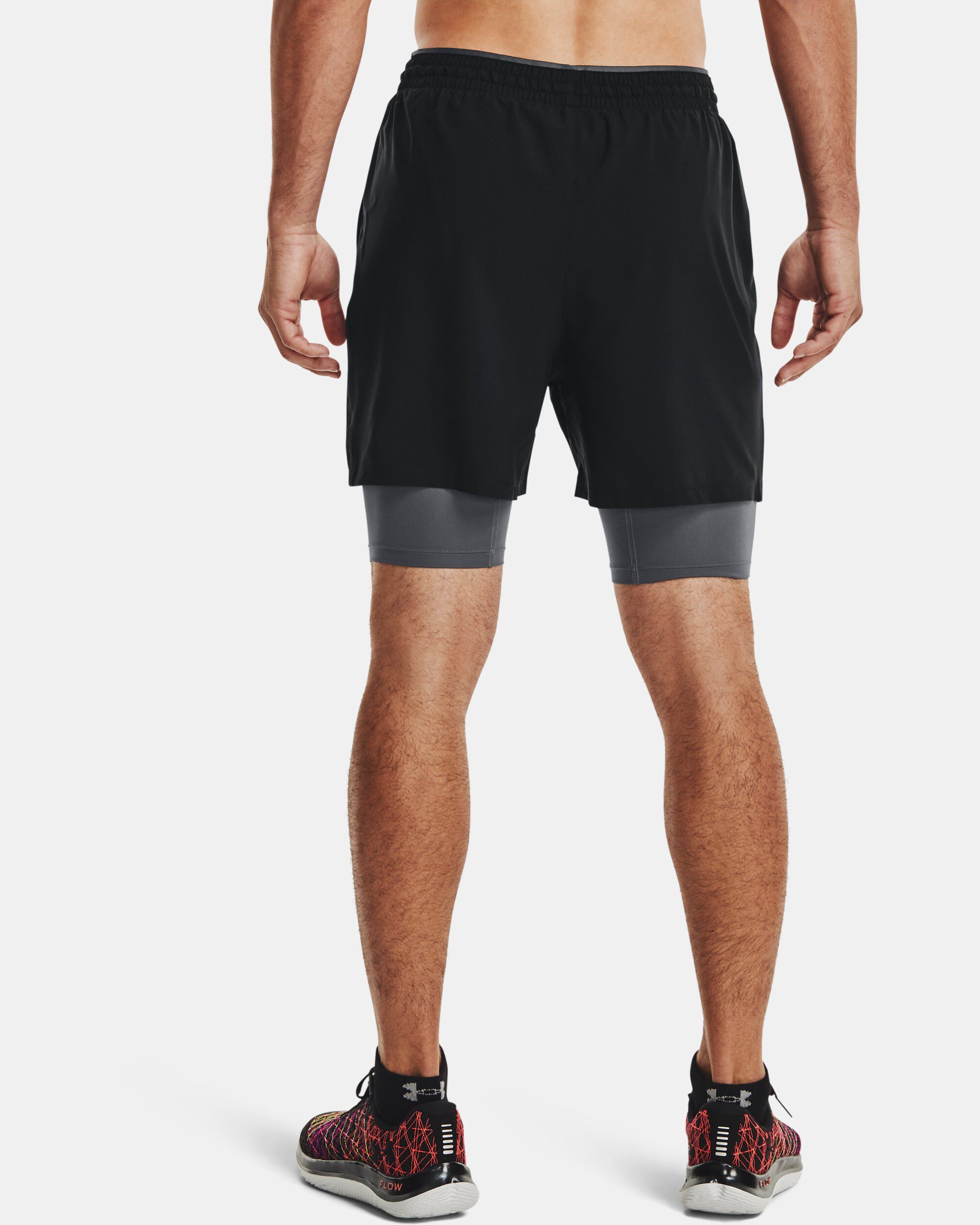 Under armour qualifier 2 in 1 shorts hotsell