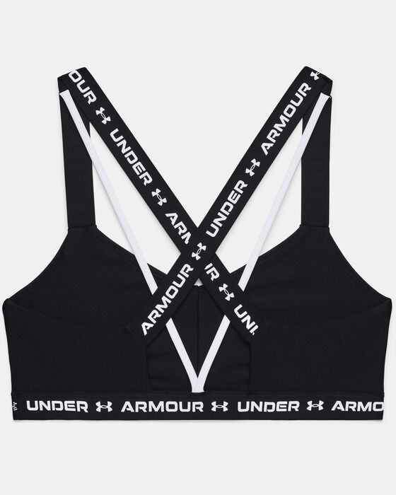 Women's UA Crossback Low Sports Bra image number 9